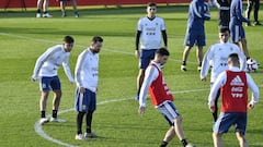 Argentina tuvo problemas para entrenarse en Riad