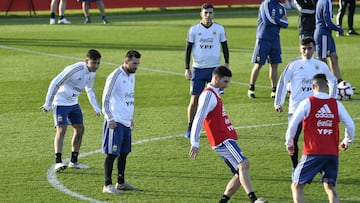 12/11/19 ENTRENAMIENTO SELECCION ARGENTINA EN SON BIBILONI MALLORCA MASSI