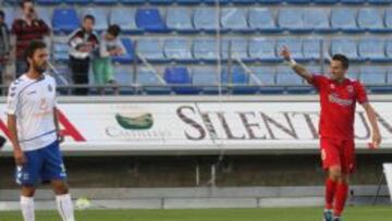 Instante del partido.