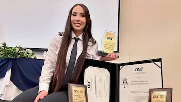 Gloria Sandoval es una piloto comercial e instructora de vuelo que busca llevarse la corona de Miss Universo El Salvador 2025.