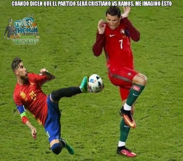 Los memes aplauden a CR7 y se burlan de De Gea