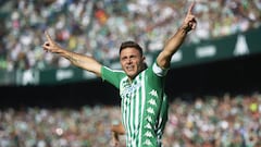 ¡Con 38 años!: el gol que cerró el triplete de Joaquín en Betis