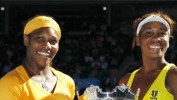 TEMIBLES. En total, las dos hermanas han ganado juntas once torneos del Grand Slam en la modalidad de dobles.