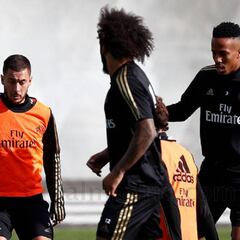 Real Madrid train with five new faces but no Gareth Bale