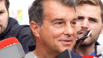 Laporta: "Cuando el Madrid gane lo que el Barça, hablamos"