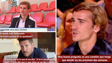 Griezmann desde marzo: del "Estoy contento" al "United al 60%"