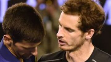 Andy Murray y Djokovic. 