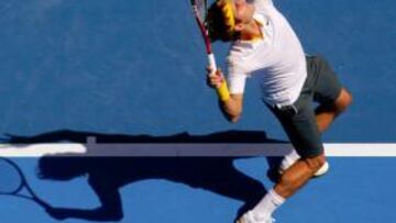 NUEVO RÉCORD. Con su victoria sobre Malisse, Federer adelanta a Edberg en número de victorias en Australia.