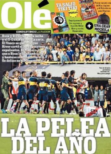 Portadas de la prensa deportiva