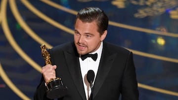 Leonardo DiCaprio ganador Óscar escena El renacido