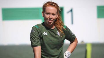 Emily Dolan, portera del Betis. 