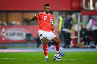 El defensa del Real Madrid sufrió una grave lesión de rodilla el pasado diciembre que le mantendrá en el dique seco más allá del verano. El capitán es una de las estrellas de Austria, pero no podrá estar en la convocatoria de Rangnick defendiendo los colores austriacos en Alemania.