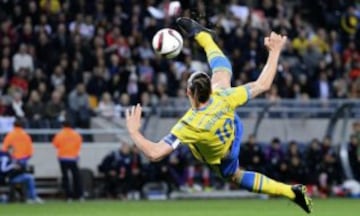 Tras quedar fuera del Mundial 2014, Zlatan y Suecia regresaron para jugar la Euro 2016 en Francia.