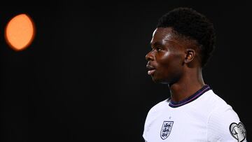 Bukayo Saka forced to withdraw from England squad with covid-19