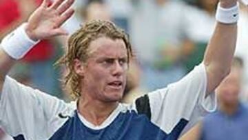 <b>SUPERIOR.</B> Hewitt ha sido muy superior a Gaudio, que no ha tenido ninguna opción de victoria.