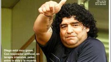 <b>AGUANTE</b>. Los diarios argentinos muestran el apoyo de todo el país a su astro.