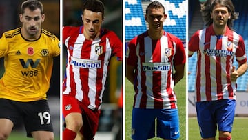 Demichelis, Diogo Jota, Santos Borr&eacute; y Demichelis. 