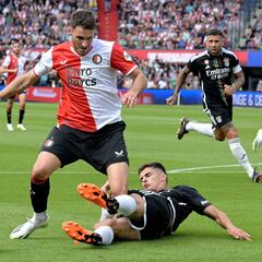 Santiago Giménez no garantiza su continuidad en el Feyenoord