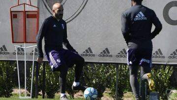 Pinola volvi&oacute; a entrenarse diferenciado