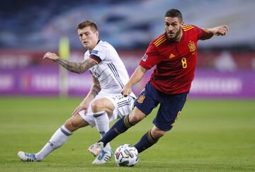 Koke y Toni Kroos.