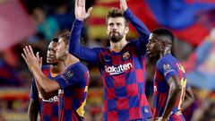 Piqu&eacute;, Sergi Roberto y Demb&eacute;l&eacute; ser&aacute;n las estrellas  del Bar&ccedil;a en el partido ben&eacute;fico de Cartagena.