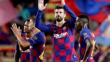 Piqu&eacute;, Sergi Roberto y Demb&eacute;l&eacute; ser&aacute;n las estrellas  del Bar&ccedil;a en el partido ben&eacute;fico de Cartagena.