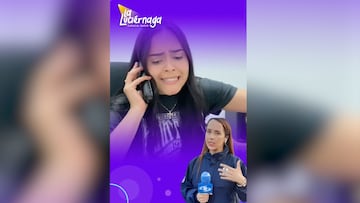 Érika Zapata, sorprendida con su imitadora de La Luciérnaga