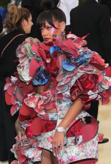 Rihanna en la Met Gala 2017