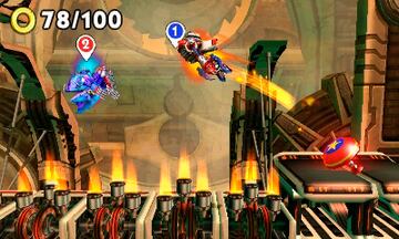 Captura de pantalla - Sonic Boom: Fuego y Hielo (3DS)