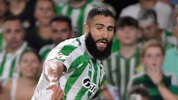Fekir, en un partido con el Betis.