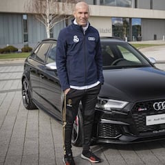 Ramos repite y se pide el coche más caro; Zidane, el más barato