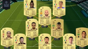 FUT FIFA 20: equipos más chetados y baratos de la Serie A