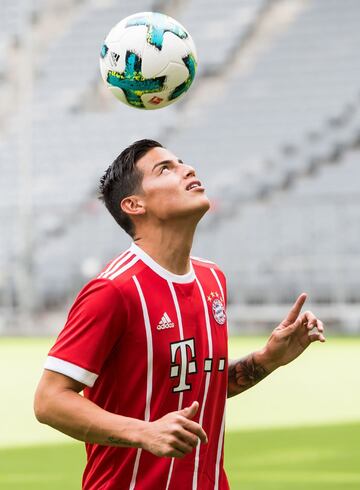 Inicia un nuevo camino: James ya es jugador del Bayern