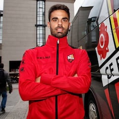 Juan Domínguez mide el
efecto Riazor en su vuelta