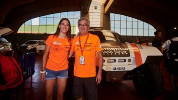 Manolo Plaza hará su 15º Dakar con su hija como copiloto