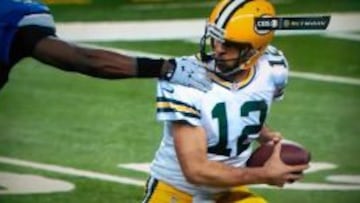 El famosos facemask del museo de pesas y medidas de la NFL.