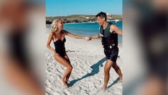 Morata trolea a Alice Campello en su momento romántico en la playa