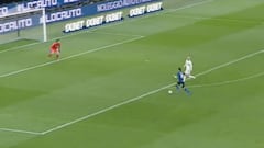 Si le dejas espacio a Lautaro, te destroza: el zurdazo que ni portero ni central vieron venir
