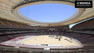 Imagen del Wanda Metropolitano. 