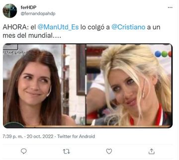 La espantada de Cristiano, protagonista de los memes más divertidos de la jornada