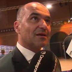 Roberto Martínez sobre Hazard: "Ya vemos la luz al final del túnel"