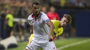 Kolodziejczak con el Sevilla. 