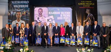 Valverde recoge el Premio Good People del Cotif 