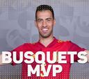 Pocos futbolistas mejores que él: Busquets en 'modo selección'