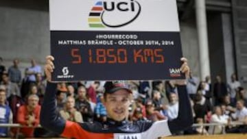 Matthias Brandle, plusmarquista.