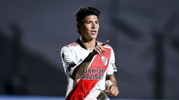 El volante colombiano ha jugado seis partidos con River Plate en el actual campeonato y ha marcado un gol.