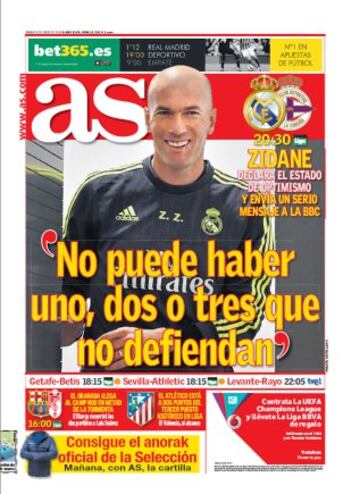 Las portadas de AS de enero