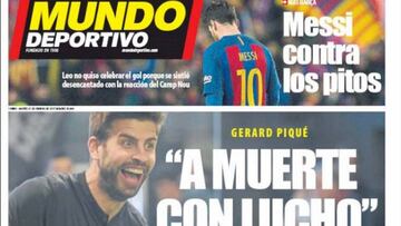 La prensa de Barcelona se aferra a la arenga Piqué
