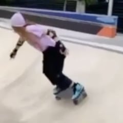 Shakira ya se atreve con las rampas de un skatepark