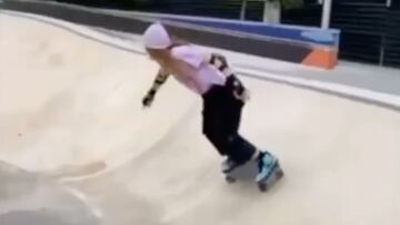 Shakira ya se atreve con las rampas de un skatepark